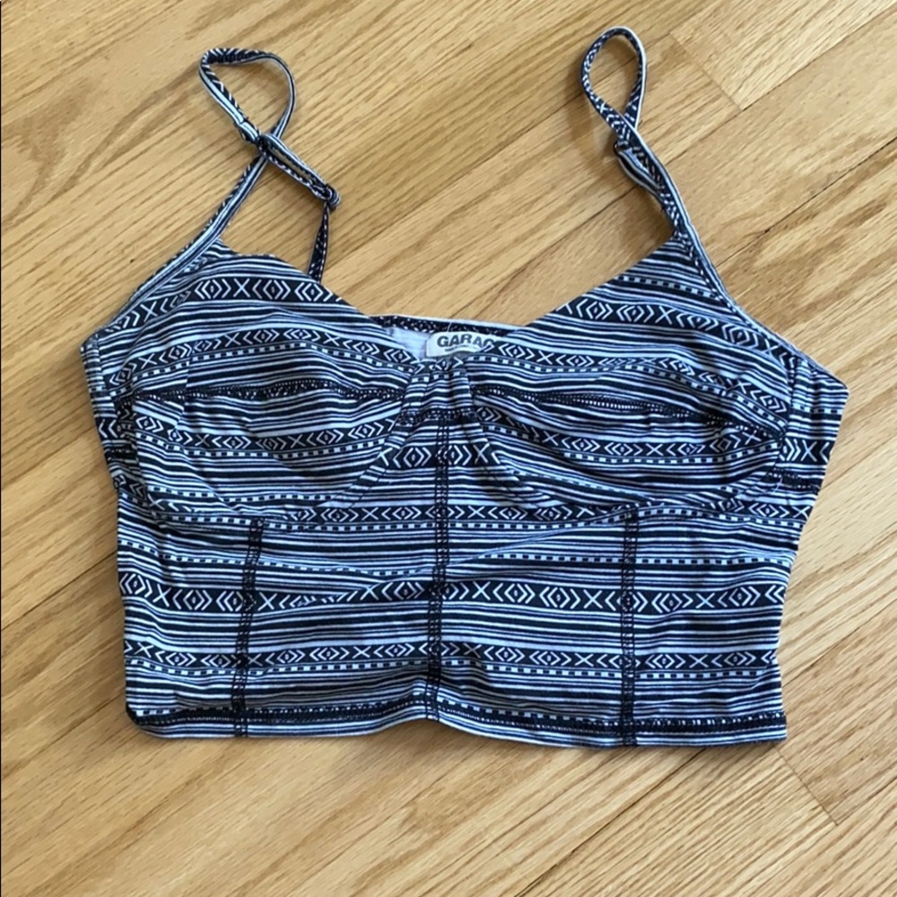 Garage crop top